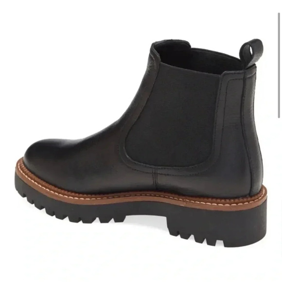 CASLON Miller Water Resistant Chelsea Boot Black Size 13M - Picture 2 of 11